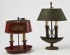 Two Tole Painted Lamps