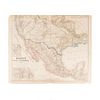 Kiepert, Heinrich. Mexico, Texas und Californien. Weimer: Geographischen Instituts, ca. 1853. Mapa grabado con límites coloreados.