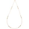 NECKLACE IN 18K ROSE, YELLOW AND WHITE GOLD FROM THE BVLGARI FIRM, B.ZERO1 COLLECTION 