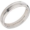 RING IN PLATINUM OF THE FIRM TIFFANY & CO. Engraved. Weight: 10.2 g. Size: 9¾