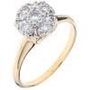 14K YELLOW GOLD DIAMOND RING Weight: 2.8 g. Size: 6 ½ 5 Brilliant cut diamonds ...