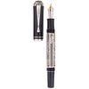 MONTBLANC MEISTERSTÃœCK MARCEL PROUST FOUNTAIN PEN NÂ ° 12XXX / 21000 IN RESIN AND SILVER .925 Body in black resin and silver.