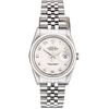 ROLEX OYSTER PERPETUAL DATEJUST WATCH IN STEEL REF. 16220, CA. 1990 - 1991 Movement: automatic. Caliber: 3135