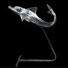 Daum Crystal Dolphin Figure