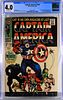 Marvel Comics Captain America #100 CGC 4.0
