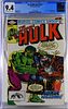 Marvel Comics Incredible Hulk #271 CGC 9.4