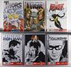 6PC Marvel Comics Avengers Sketch Cover Group