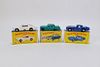 3 Lesney Matchbox Ford Mustang Zephyr Grifo Group