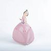 Girl Pink Dress w Flower 01005120 - Lladro Porcelain Figure