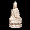 Buddha and Goddess Porcelain Figurine