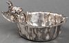 Chinese Export Silver "Squirrel" Bowl