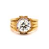 18k Diamond Men Engagement Ring