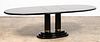 HENREDON ASIAN STYLE LACQUERED DINING TABLE