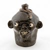 FACE JUG, CHESTER HEWELL, SOUTHERN POTTERY