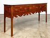 WRIGHT TABLE CO. PINE CHIPPENDALE STYLE SIDEBOARD