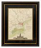 1777, MAP OF CITY OF PHILADELPHIA, MATHIAS LOTTER
