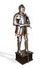 ANTIQUE COMPLETE SUIT OF ARMOR IN 17TH CENTURY STYLE