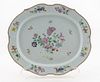 CHINESE EXPORT FLORAL MOTIF PLATTER