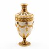 WEDGWOOD QUEEN'S WARE DECORATED VASE