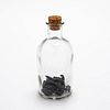 RMS CARPATHIA, SALVAGED COAL FRAGMENTS IN BOTTLE