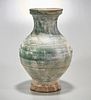 Chinese Green Glazed Pottery Vase