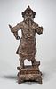 Ming Dynasty Iron Figure of Guandi