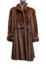 Emilio Pucci Style Lined Mink Coat