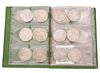 35 Assorted Silver Cuban Coins in Coin Case