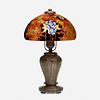 Handel, Boudoir lamp with roses and butterflies