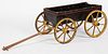 Painted childs pull cart