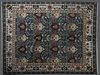 William Morris Style Arts and Crafts Carpet, 9' x 11' 8.