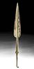 Luristan Marlik Bronze Spear Tip Long Tang
