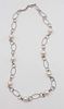 Sterling Silver & Cultured Pearl Necklace