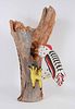 Felipe Archuleta, Carved and Painted Woodpecker