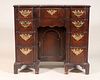 Queen Anne Mahogany Kneehole Dressing Table