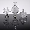 3 Lalique Perfume Bottles