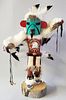 Vintage Hand Carved and Painted, "Dancing Eagle" Kachina Doll Figurine