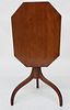 American Federal Cherry Tilt Top Candlestand, early 19th Century