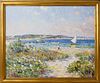 Jan Pawlowski Oil on Canvas "Inner Harbor - Nantucket"