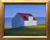 Joan Albaugh Oil on Canvas "Blue Horizon