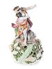 A Derby Porcelain Figure of Neptune
Height 9 1/2 inches.
