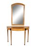 A Modern Neoclassical Style Ebony Inlaid Maple Console Table and Mirror by Richard Scott Newman
LATE 20TH CENTURY