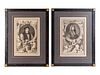 After Hans Holbein and Godfrey Kneller
18th/19th Century
Fisher, Bishop of Rochester and William Lord Russel (a pair of engravings)