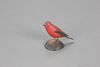 Miniature Scarlet Tanager, A. Elmer Crowell (1862-1952)