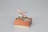 Miniature Columbian Sharp-Tailed Grouse, Pat Godin (b. 1953)