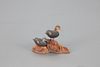 Miniature Black Duck Pair, Brig. Gen. Chester deGavre (1908-1993)