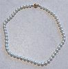 Mikimoto 6 to 6.5mm Pearl 18k Gold Necklace 