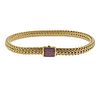John Hardy Classic Chain 18K Gold Gemstone Bracelet