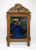 18C Continental Carved Gilt Wood Wall Mirror
