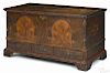 Berks County, Pennsylvania painted dower chest, dated 1789